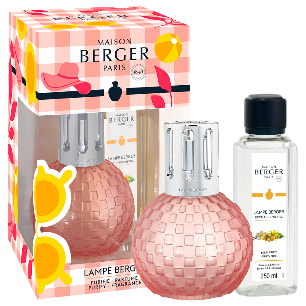 Maison Berger Geschenkset - Duftlampe - Disco Pêche - Fruity Sun