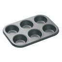 MasterClass Muffinform - 6 Muffins - 27 x 18 cm