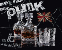 Nachtmann Whiskey Set Punk 3-delig - Karaf 750 ml & 2 Whiskeyglazen 348 ml - sfeerbeeld 1