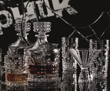 Nachtmann Whiskey Set Punk 3-delig - Karaf 750 ml & 2 Whiskeyglazen 348 ml - sfeerbeeld 2