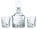Nachtmann Whiskey Set Sculpture 3-delig - Karaf 750 ml & 2 Whiskeyglazen 365 ml