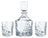 Nachtmann Whiskey Set Sculpture 3-delig - Karaf 750 ml & 2 Whiskeyglazen 365 ml
