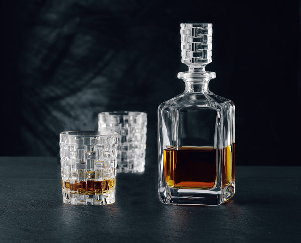 Nachtmann Whisky-Set Bossa Nova 3-teilig - Karaffe 750 ml & 2 Whiskygläser 330 ml