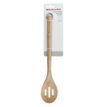 KitchenAid Gemüselöffel Core Birkenholz 34 cm - Holzlöffel Küchenutensil