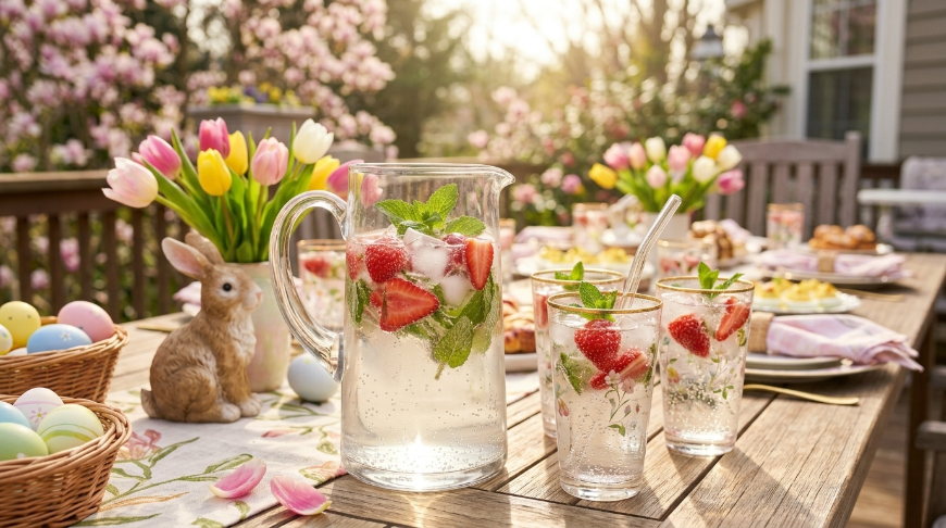 Festlich, frisch und farbenfroh für den Ostertisch
