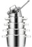 Sola Topfset Diamond 5-teilig – Edelstahl – downdraft-geeignet – Kochtöpfe Ø 16, 18, 20, 24 cm & Stieltopf Ø 16 cm – geeignet für alle Herdarten