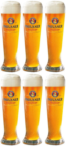 Paulaner Biergläser Weizen 500 ml - 6 Stück