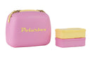 Polarbox Mini Kühlbox / Coolerbag mit 2 Lunchboxen - Bubblegum-Yellow - 6 Liter