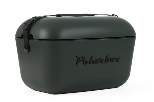 Polarbox Kühlbox mit Schultergurt - Green Forest-Black - 20 Liter