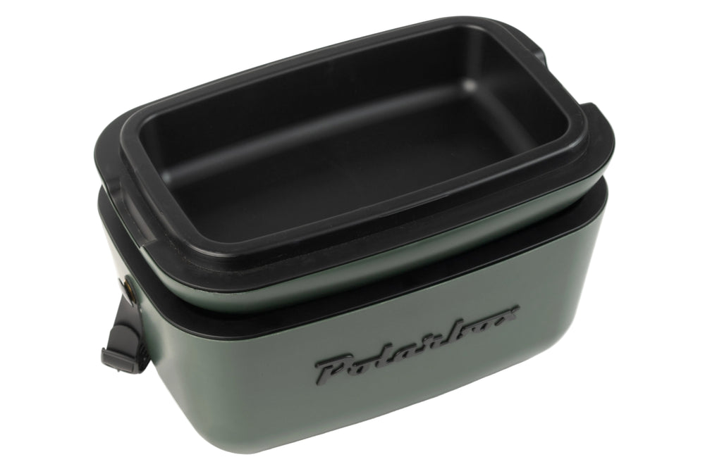 Polarbox koelbox groen zwart 20 liter retro. Green forest black