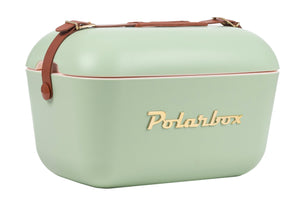 Polarbox Kühlbox mit Schultergurt - Olive Green-Gold - 20 Liter
