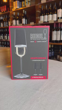 Riedel Champagnergläser Grape@Riedel - Champagner-Flöten - 250 ml - 2 Stück