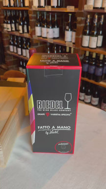 Riedel Rotweinglas Fatto A Mano Performance - Cabernet Sauvignon - Schwarzer Stiel - 834 ml
