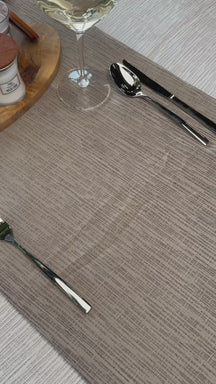 Cookinglife Serene Sand Frühstücksteller / Dessertteller ø 20 cm - Steingut - 4 Stück