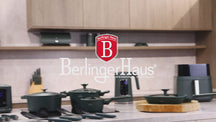 BerlingerHaus Topfset Matt Grün 11-Teilig - Kochtopf ø 20, 24, 28 cm, Bratpfanne ø 24, 28 cm & Stielkasserolle ø 16 cm - Geeignet für alle Wärmequellen