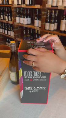 Riedel Rotweinglas Fatto A Mano Black Tie - Hermitage / Syrah - 668 ml