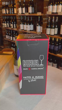 Riedel Weißweinglas Fatto A Mano Black Tie - Chardonnay - 660 ml