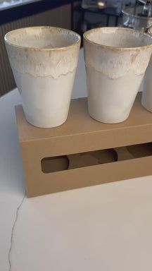 Costa Nova Becher Grespresso Weiß 375 ml - 3 Stück