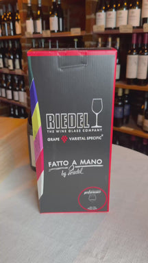 Riedel Rotweinglas Fatto A Mano Performance - Pinot Noir - Schwarzer Stiel - 830 ml
