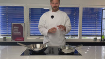 SCANPAN Schmorpfanne / Sauteuse mit Deckel Classic Induction ø 28cm / 3 Liter - geeignet für alle Wärmequellen - Standard Antihaftbeschichtung