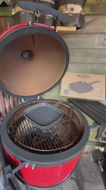 Blackwell Pfannenset aus Gusseisen – Grillpfanne 23 x 23 cm, Bratpfanne Ø 25 cm & Wok Ø 32 cm – 3-teilig – geeignet für alle Herdarten