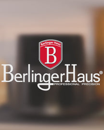 BerlingerHaus Heißluftfritteuse XL Matt Anthrazit - mit Sichtfenster - 5 Liter - 1400W