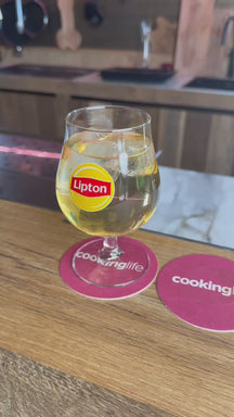 Lipton Ice Tea Kugelgläser - Transparent - 250 ml - 6 Stück