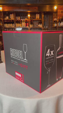 Riedel Weinglas-Set – Rotweingläser – Veritas – Cabernet/Merlot + Weindekanter