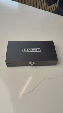 Blackwell Steakmesser Laguiole - Raw Black - RVS - 6 Stück