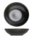 Studio Tavola Tiefe Teller Black Tie ø 21 cm - 6 Stück