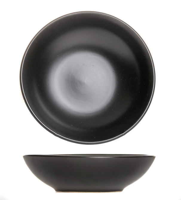 Studio Tavola Tiefe Teller Black Tie ø 21 cm - 6 Stück