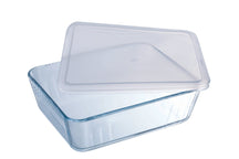 Pyrex Glas Auflaufformset mit Deckel Cook & Freeze 4-teilig - 800 ml, 1,5 Liter, 2,6 Liter & 4 Liter