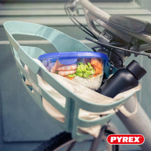 Pyrex Glas Auflaufformen / Aufbewahrungsbehälter mit Deckel Cook & Go 7-teilig