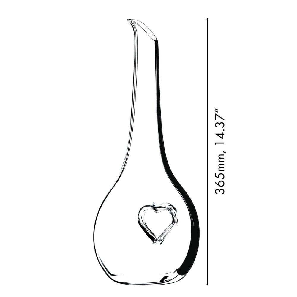 Riedel Dekanter Black Tie Bliss - Handgefertigt - 750 ml