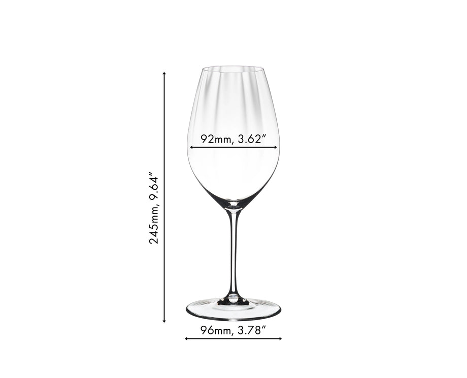 Riedel Weingläser Set - Weiße Weingläser - Performance - Riesling - 620 ml - 4 Stück