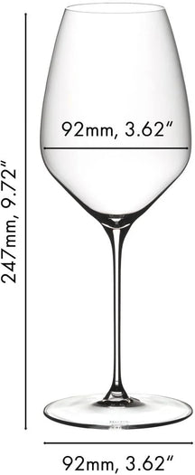 Riedel Weingläser Set - Weiße Weingläser - Veloce - Riesling - 570 ml - 4 Stück