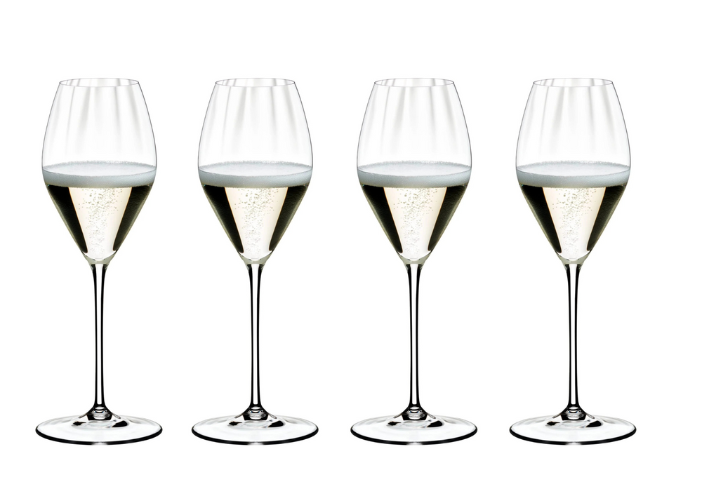 Riedel Wijnglazenset - Champagnegläser - Performance - 380 ml - 4 Stück