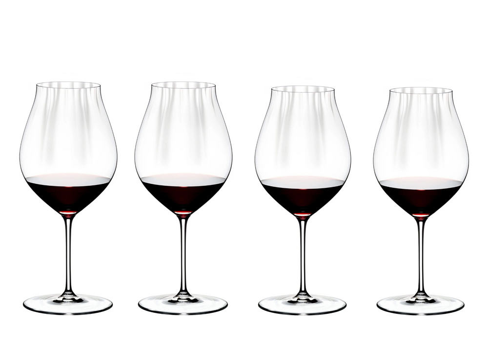 Riedel Weingläser Set - Rote Weingläser - Performance - Pinot Noir - 830 ml - 4 Stück