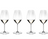 Riedel Weingläser Set - Weiße Weingläser - Performance - Riesling - 620 ml - 4 Stück