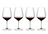 Riedel Weingläser Set - Rote Weingläser - Veloce - Cabernet - 830 ml - 4 Stück
