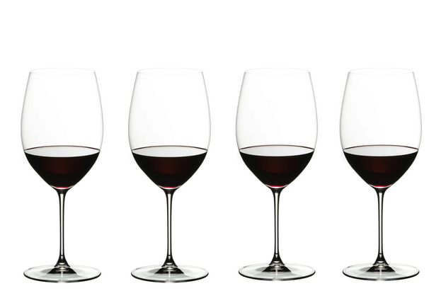 Riedel Weingläser Set - Rote Weingläser - Veritas - Cabernet - 630 ml - 4 Stück