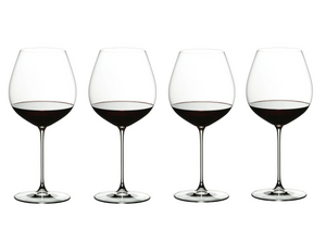 Riedel Weingläser - Rote Weingläser - Veritas - Pinot Noir - 710 ml - 4 Stück