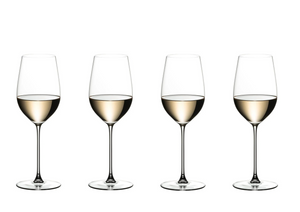 Riedel Weingläser Set - Weiße Weingläser - Veritas - Riesling - 400 ml - 4 Stück