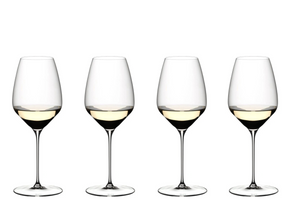 Riedel Weingläser Set - Weiße Weingläser - Veloce - Riesling - 570 ml - 4 Stück