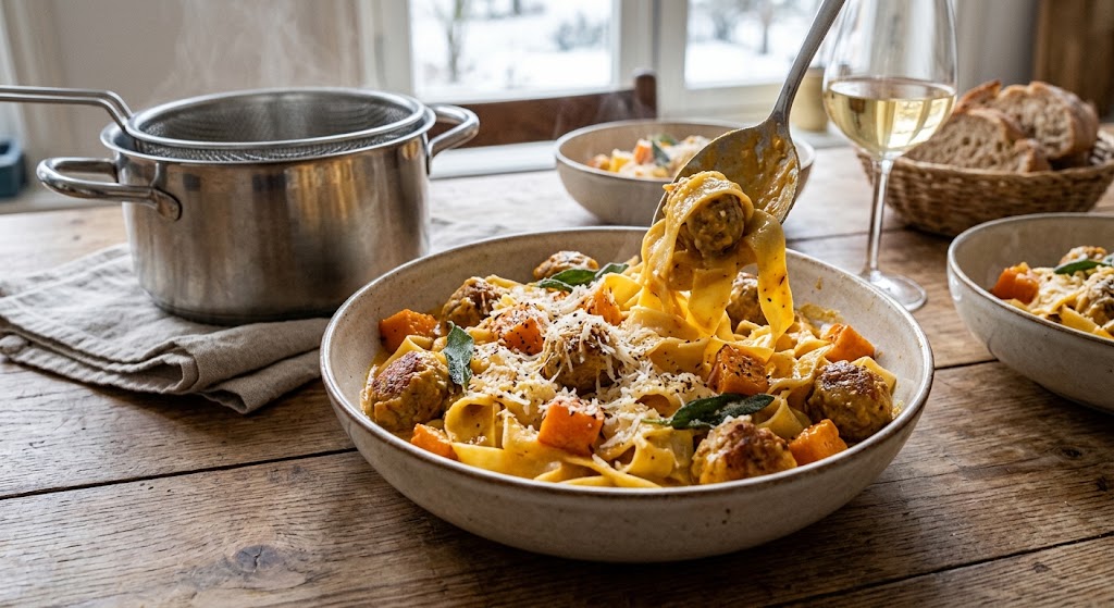 Ein Topf, volle Aromen und eine cremige Sauce, die jeder probieren will.