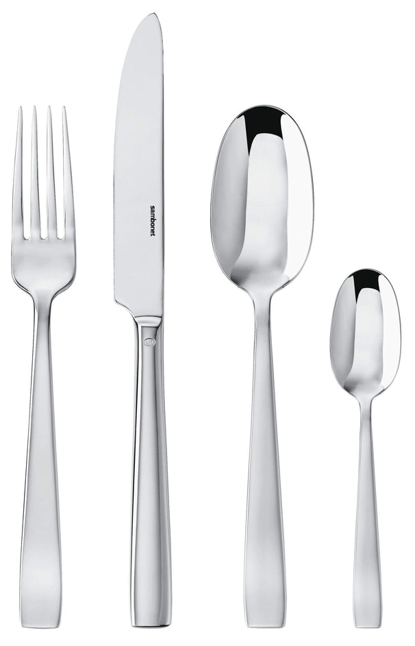Sambonet Besteckset Flat - Edelstahl - 24-teilig / 6 Personen