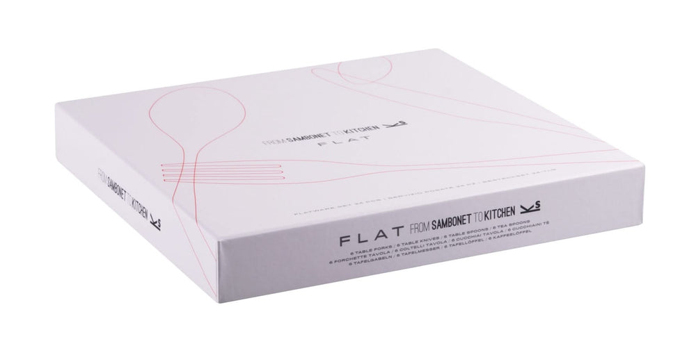 Sambonet Besteckset Flat - Champagne - 24-teilig / 6 Personen