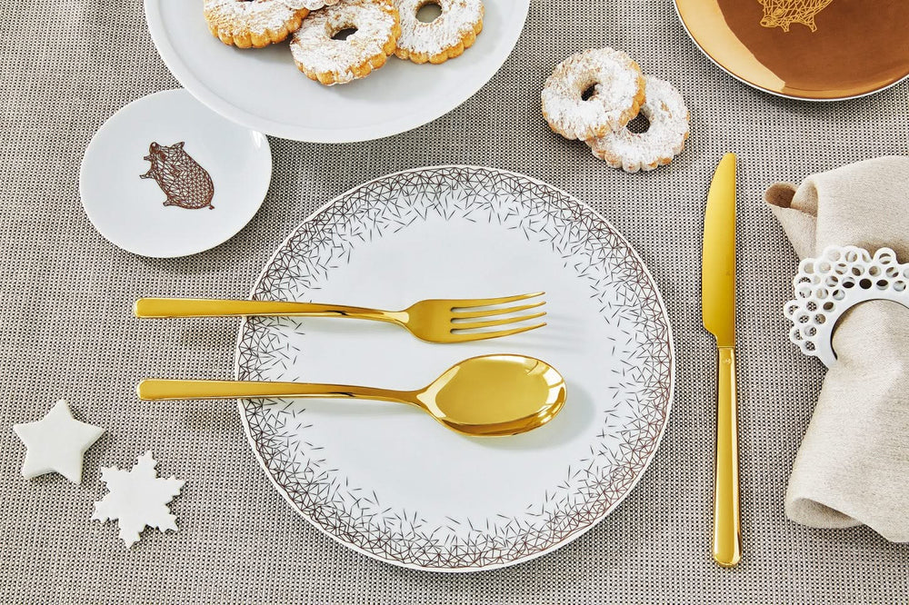 Sambonet Besteckset Linear - Gold - 24-teilig / 6 Personen