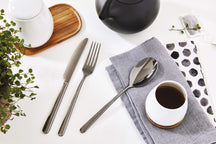 Sambonet Besteckset Linear - Schwarz - 24-teilig / 6 Personen