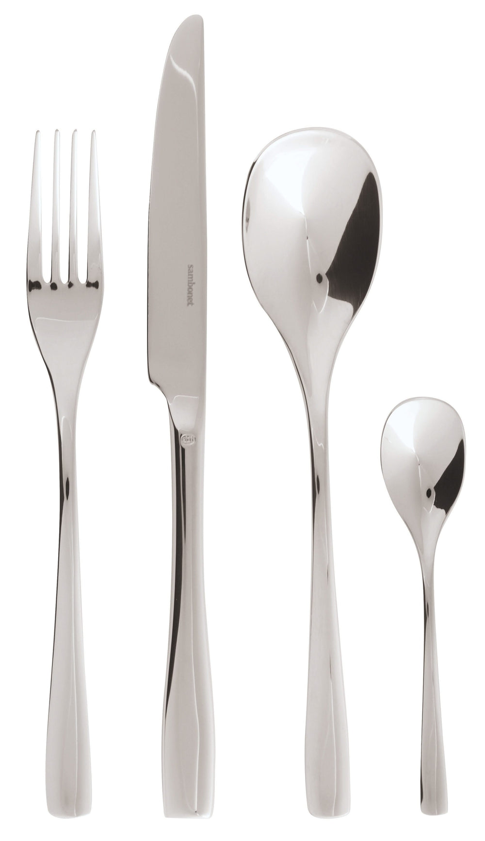 Sambonet Besteckset Sintesi - Edelstahl - 24-teilig / 6 Personen
